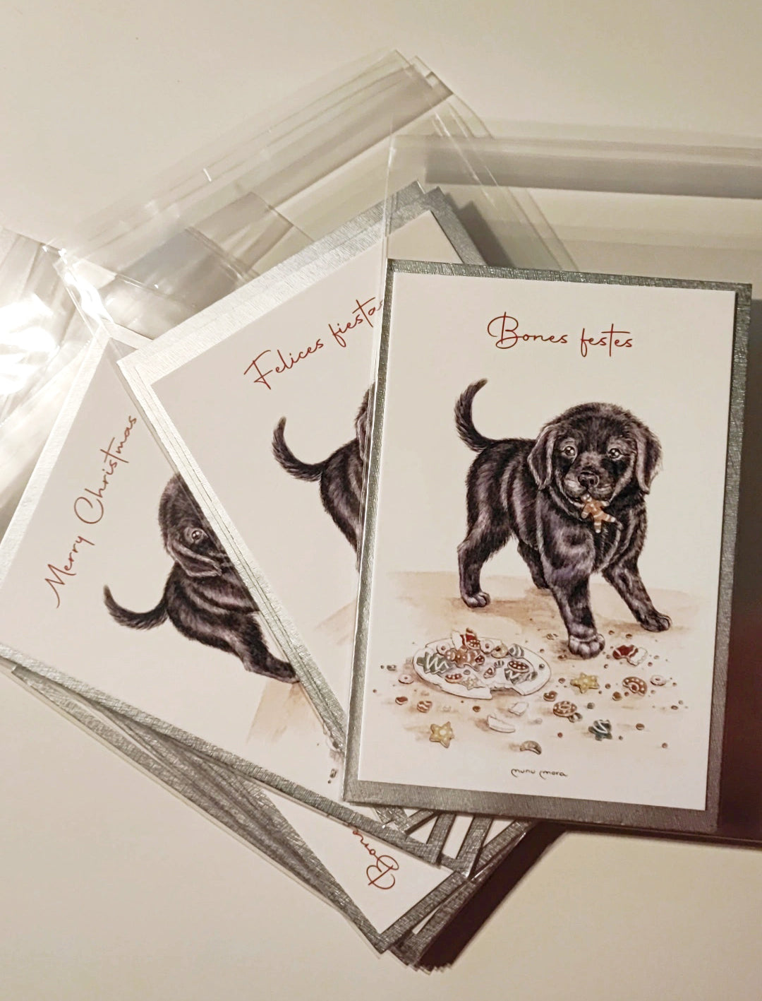 Perrito devora-galletas